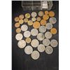 Image 2 : Assorted coins in small case