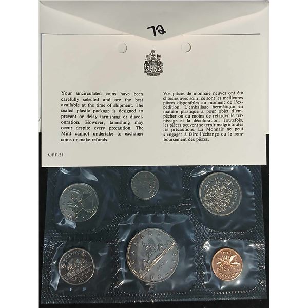 1972 uncirculated coins