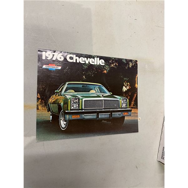 1976 Chevelle advertising