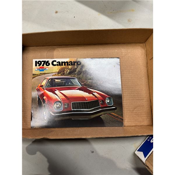 1976 Camaro advertising
