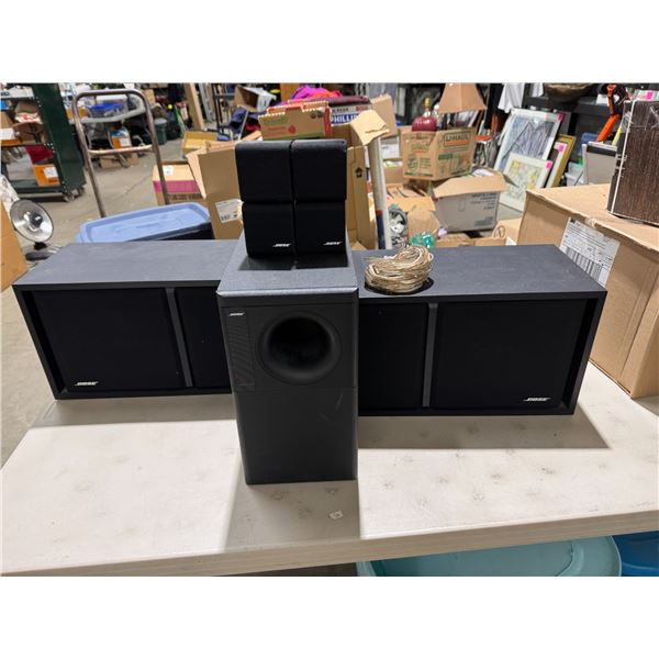 Bose speaker system tested sounds great