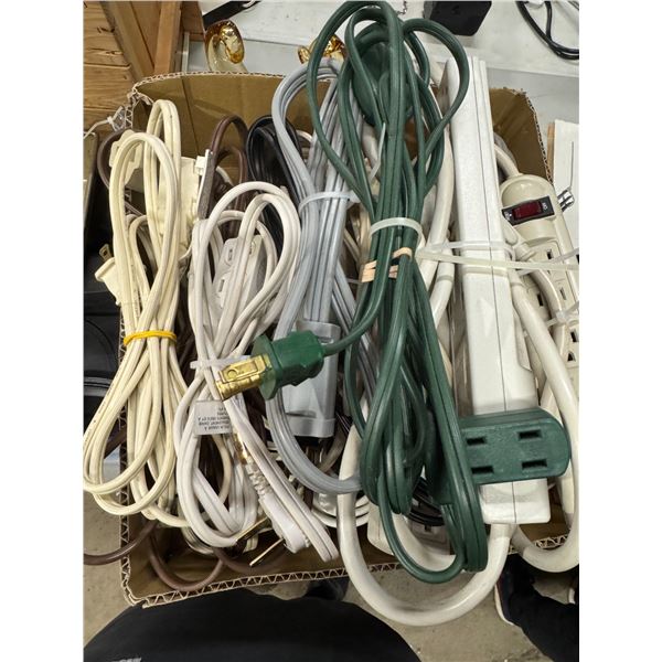 Power bars, and extension cords