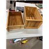 Image 1 : Wood crate and drawer