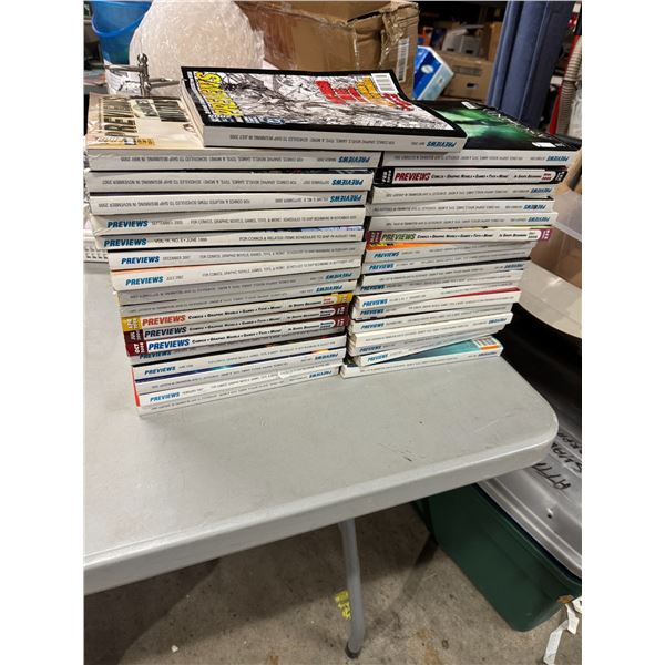 Previews magazines