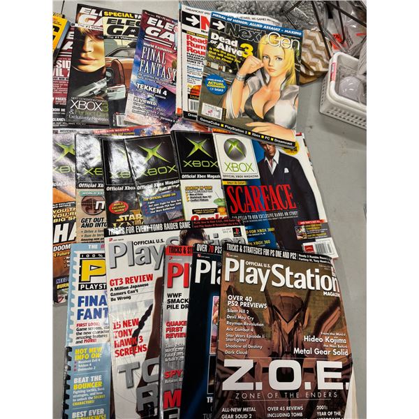 PlayStation Xbox, and other magazines