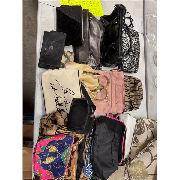 Purses and makeup bags