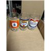 Image 1 : Molson &  Labatt vintage glasses