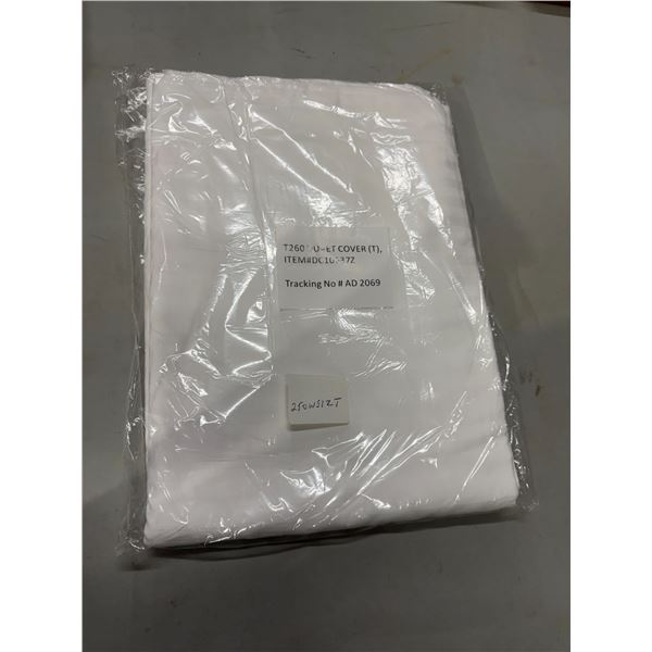 Twin duvet cover