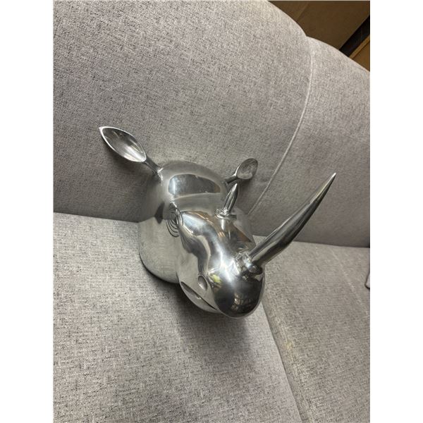 Rhino wall mount art