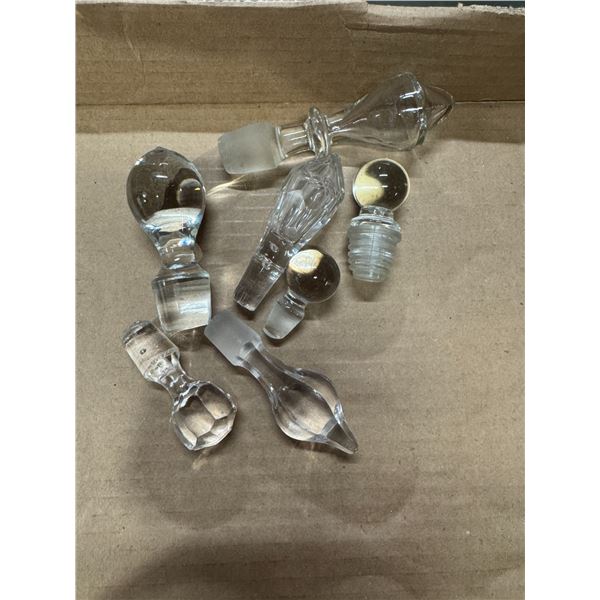 Glass stoppers