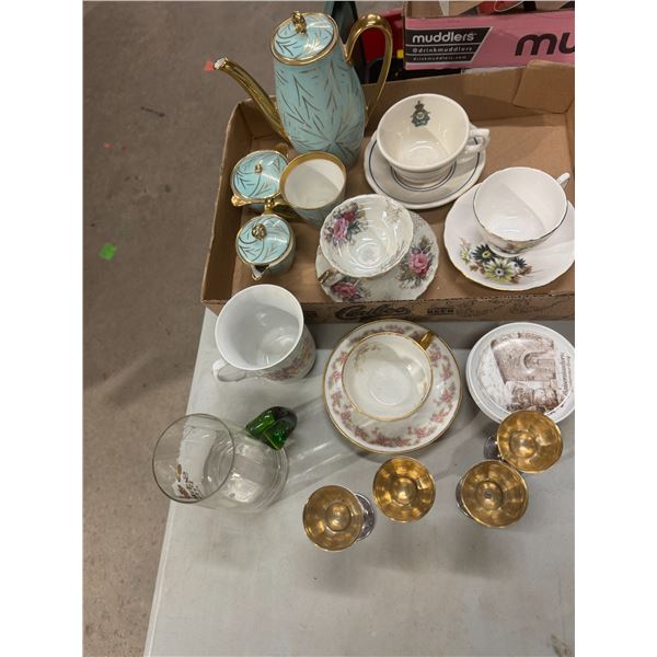 Tea cups, and other