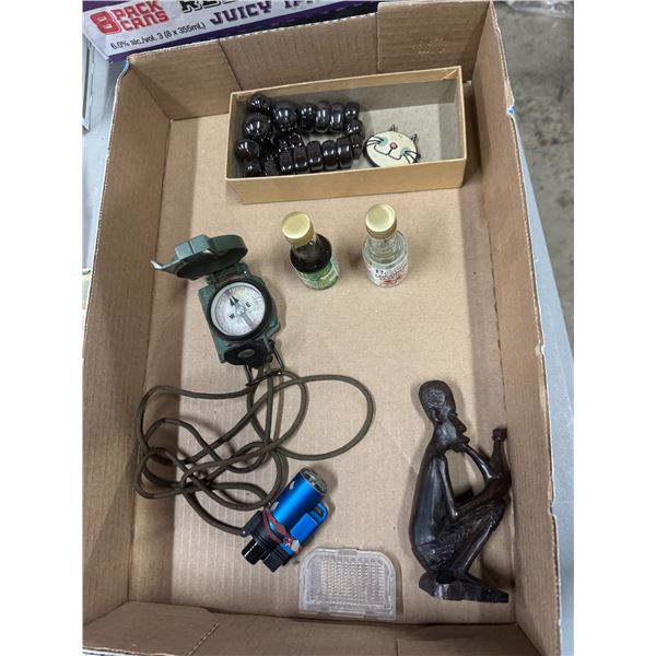 Compass magnets, other items