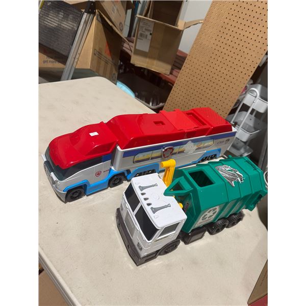 Toy trucks