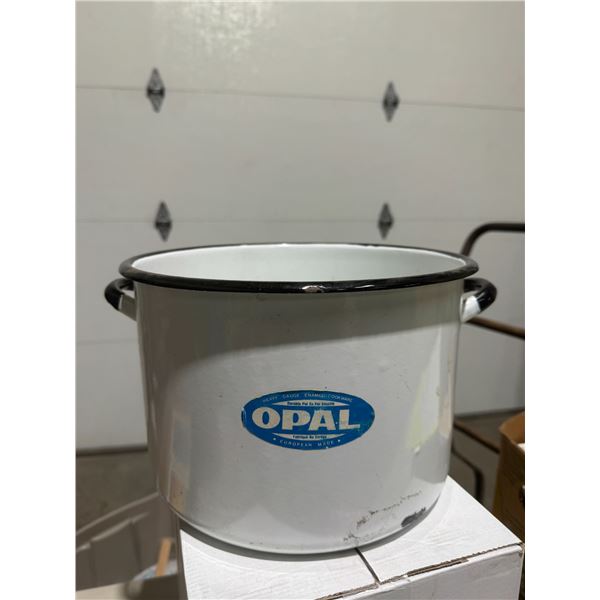 Tin Enamel pot