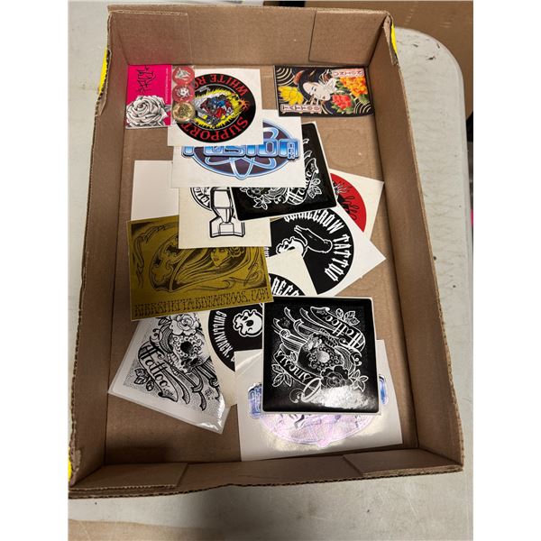 Stickers and badges