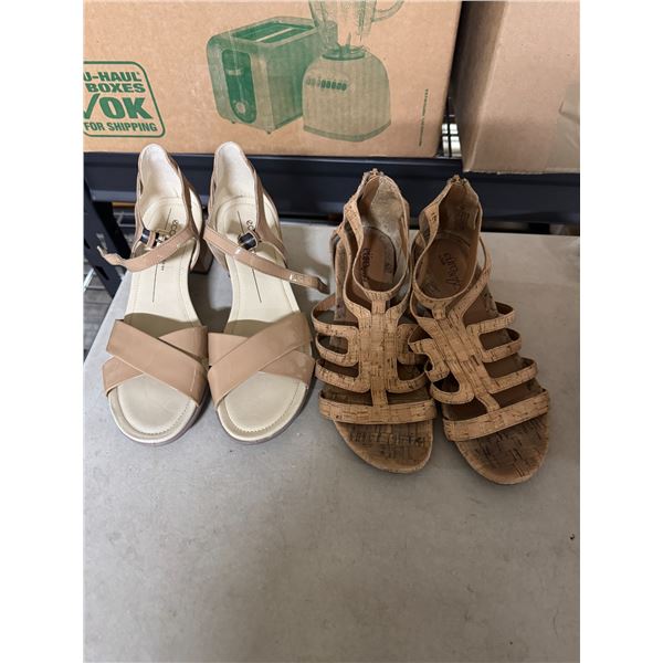 Shoe size 7 1/2 and 38
