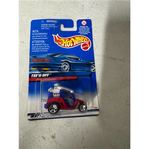 Hot wheels tee'd  off