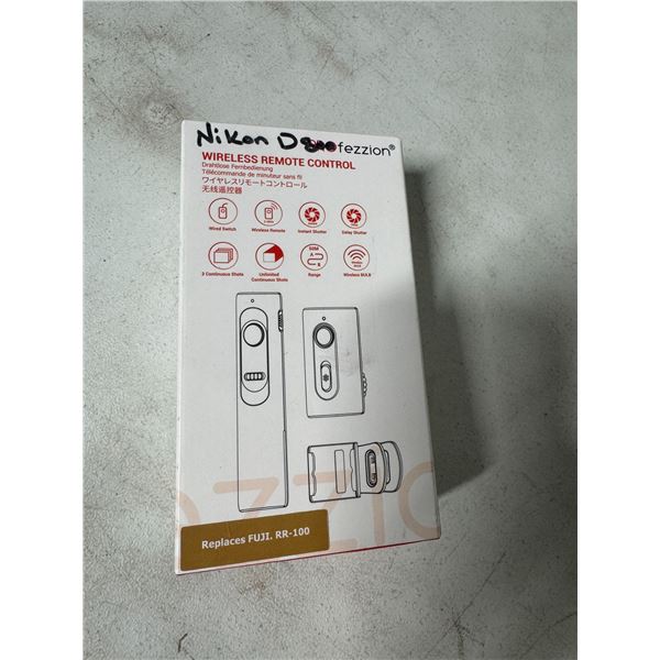 Wireless remote control