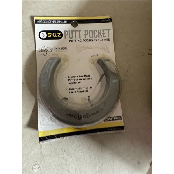 Putting pocket