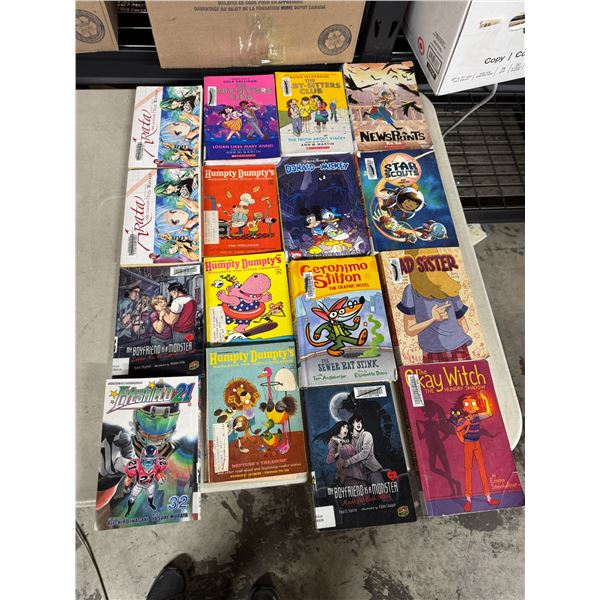 Assorted books
