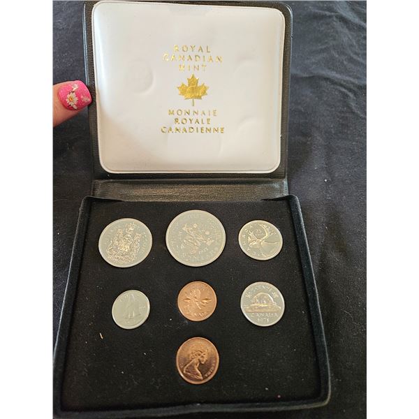 1971 Canadian mint coin set