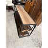 Image 2 : Sofa table shelf unit 5' x 16" x 25 1/2" tall