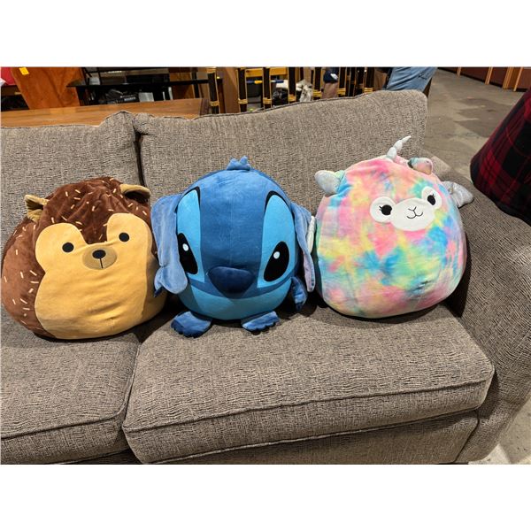 Squishmallows and Disney stuffy