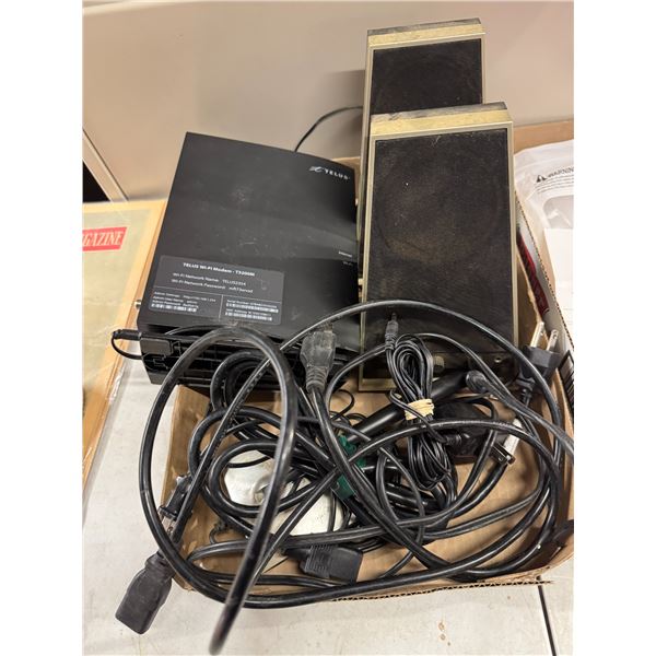 Speakers and telus  Wi-Fi