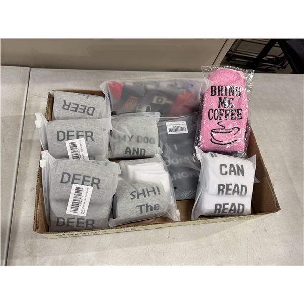 Assorted socks