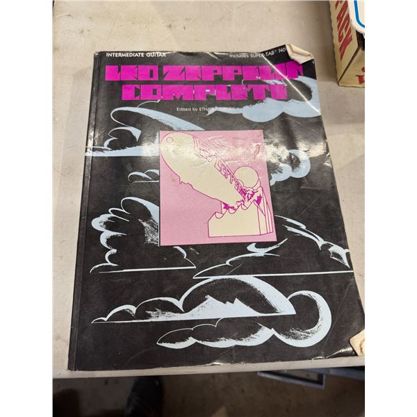 Led Zeppelin intermediate guitar music book
