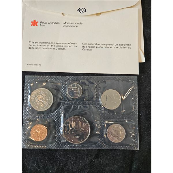 1980 Uncirculated coins