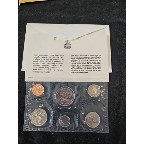 1971 Uncirculated coins