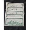 Image 2 : 5- $1 Canadian Centennial bills