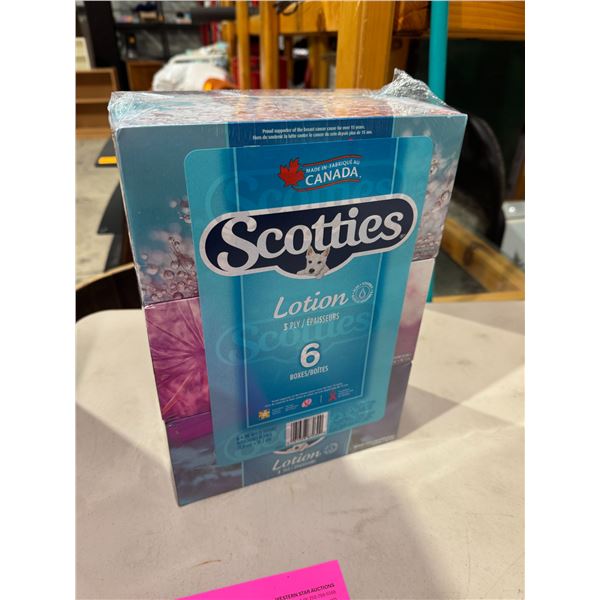 6 pk scotty lotion tissue new