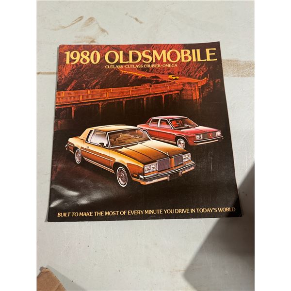 1980 Oldsmobile cutlass cutlass cruiser in Omega advertising