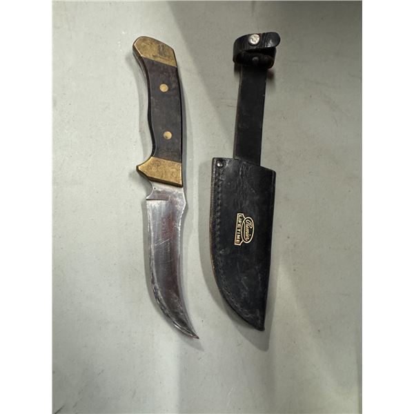 Premier, lifetime, knife, and sheath
