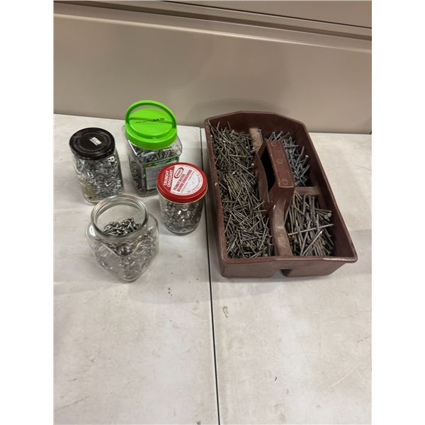 Nails screws, etc.
