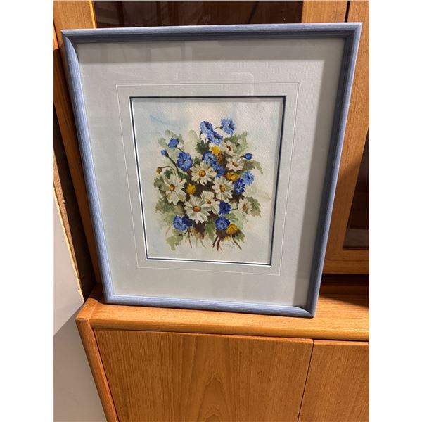 Floral wall hanging