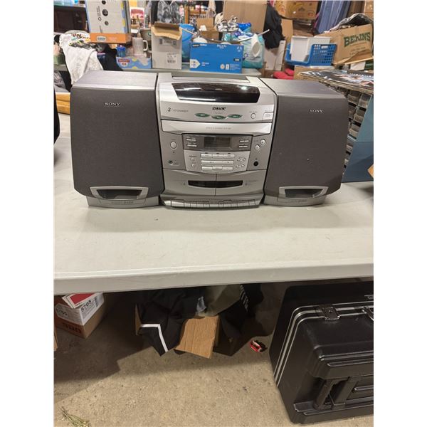 Sony shelf stereo