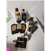 Image 1 : Box of vintage office and desk supplies
