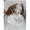 Image 1 : US Army white nylon parachute with shrouds intact