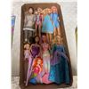 Image 1 : Assorted Barbies and dolls