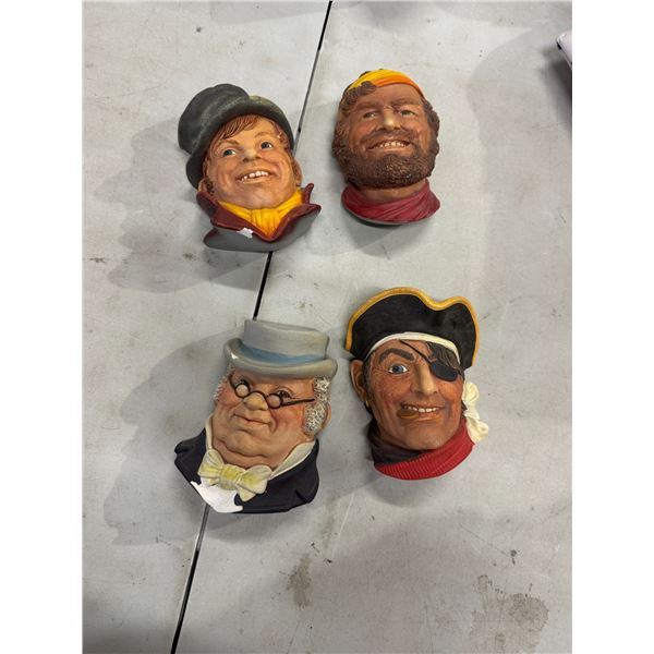 Pottery heads