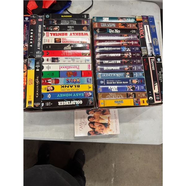 VHS tapes