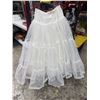 Image 1 : Floor length crinaline expandable waist to 26 inches