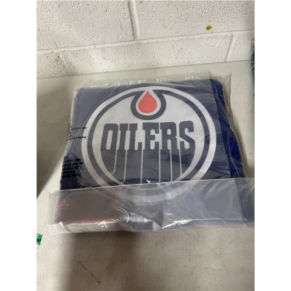 Oilers jersey size large