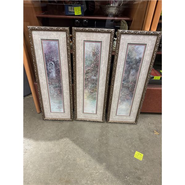 Three-piece artwork