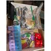 Image 1 : Keychains, tape dispenser, pill container, and other items