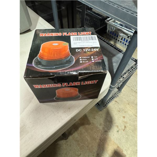 Magnetic, warning, flashlight