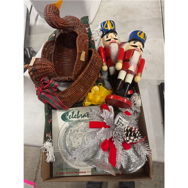 Nutcracker and other Christmas decor
